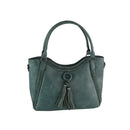 LMD039 Tracy Tassel Stitch Satchel - MiMi Wholesale
