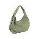 LMS212 - Z Braid Handle Hobo Bag/Crossbody - MiMi Wholesale