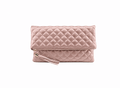 LP048QS Madison Quilted Fold-Over Clutch - MiMi Wholesale