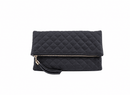 LP048QS Madison Quilted Fold-Over Clutch - MiMi Wholesale