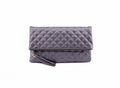 LP048QS Madison Quilted Fold-Over Clutch - MiMi Wholesale