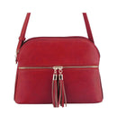 LP050 Selena Crossbody Bag With Tassel Detail - MiMi Wholesale