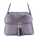 LP050 Selena Crossbody Bag With Tassel Detail - MiMi Wholesale