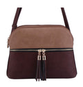 LP050 Selena Crossbody Bag With Tassel Detail - MiMi Wholesale
