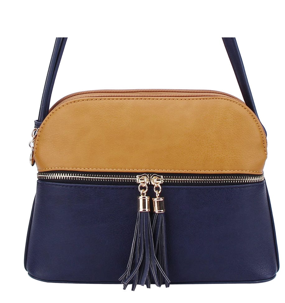 LP050 Selena Crossbody Bag With Tassel Detail - MiMi Wholesale