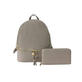 LP1062W Charley Backpack & Matching Wallet Set - MiMi Wholesale