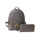 LP1062W Charley Backpack & Matching Wallet Set - MiMi Wholesale