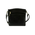 LQ284 - 1 Triple Zipper Crossbody Bag - MiMi Wholesale