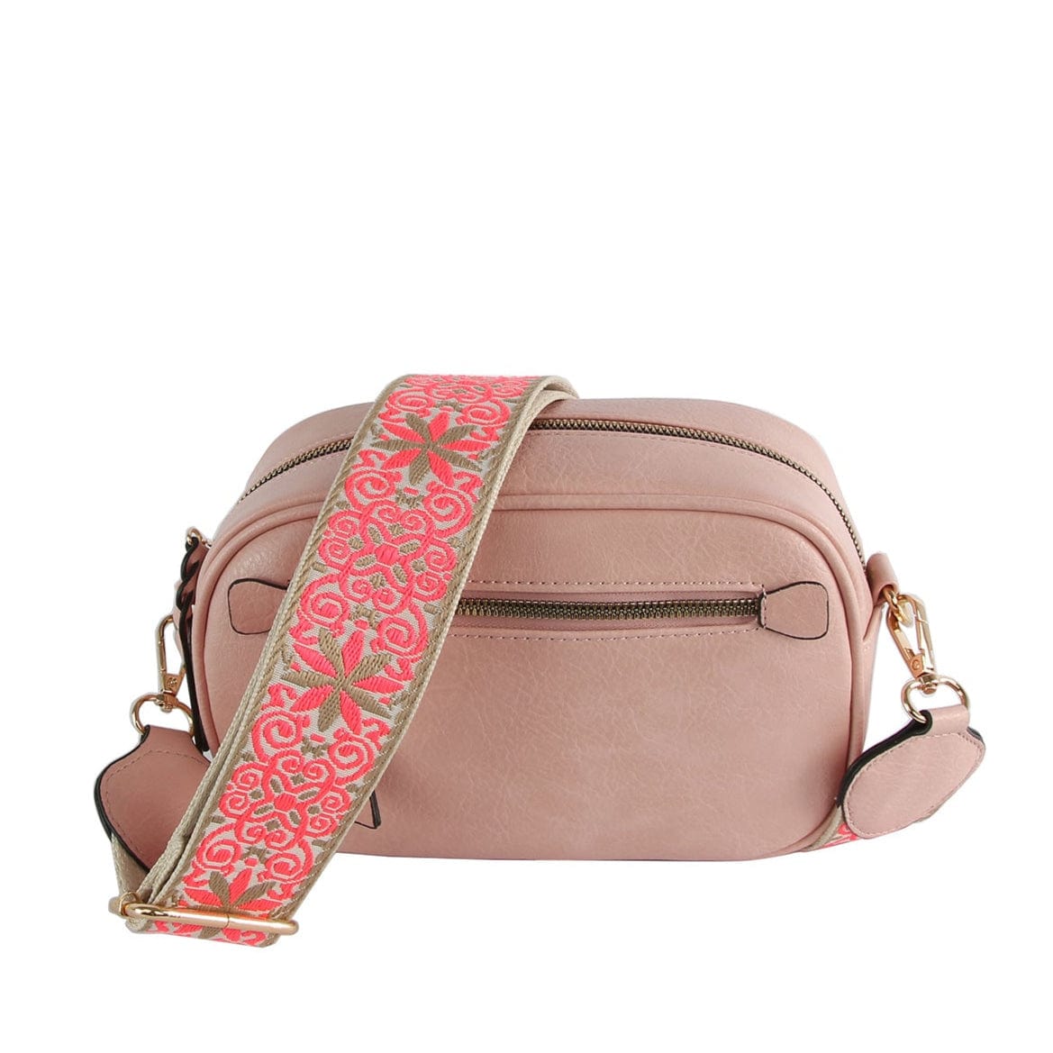 LQF052 Boho Guitar Strap Crossbody Bag - MiMi Wholesale