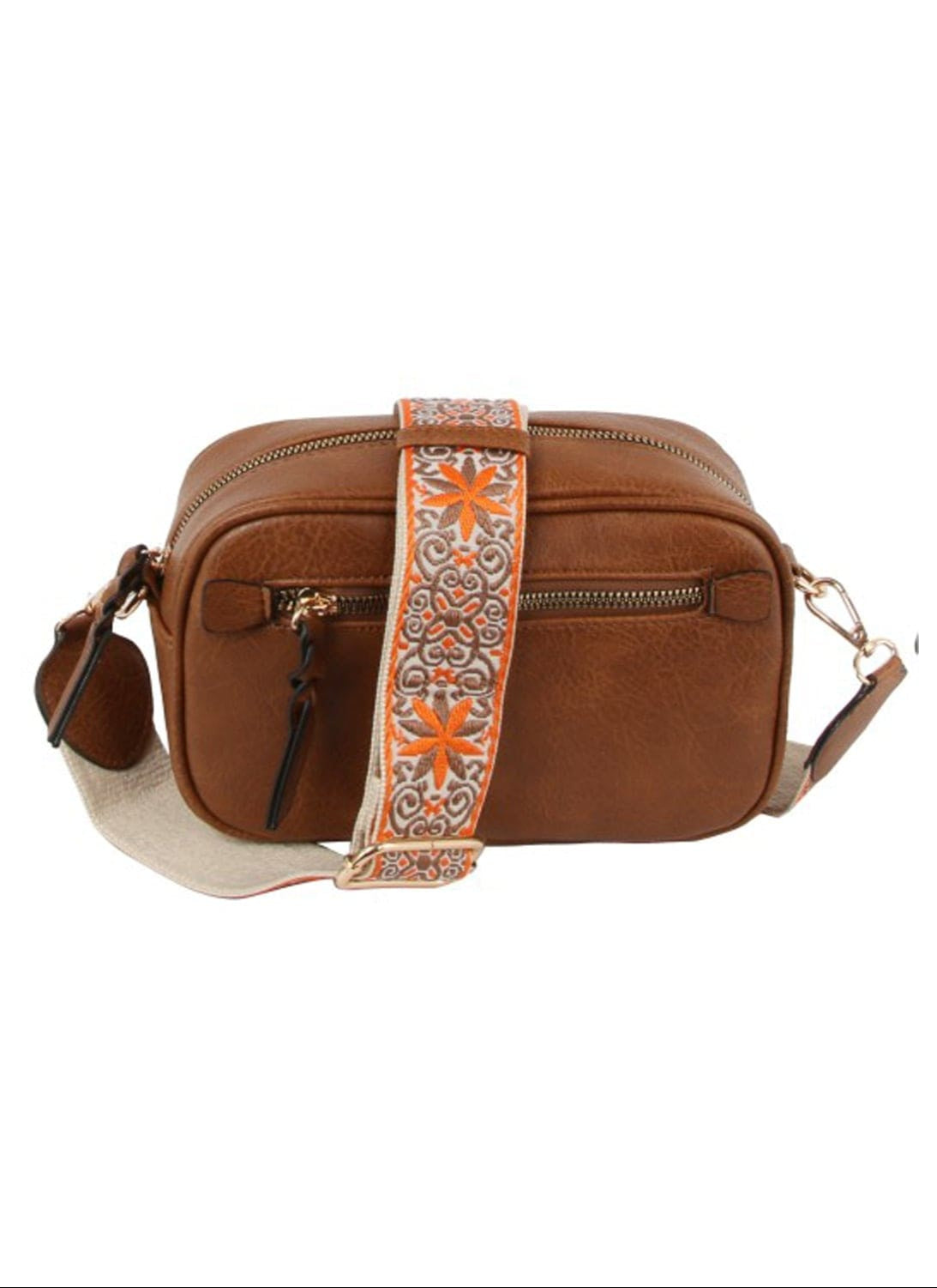LQF052 Boho Guitar Strap Crossbody Bag - MiMi Wholesale