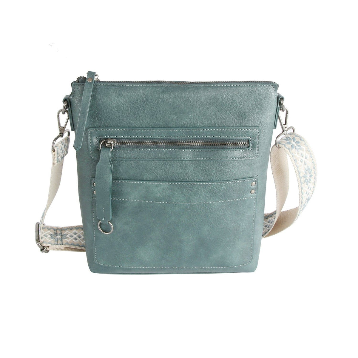 LQF054Z Marti Crossbody Bag With Guitar Strap - MiMi Wholesale
