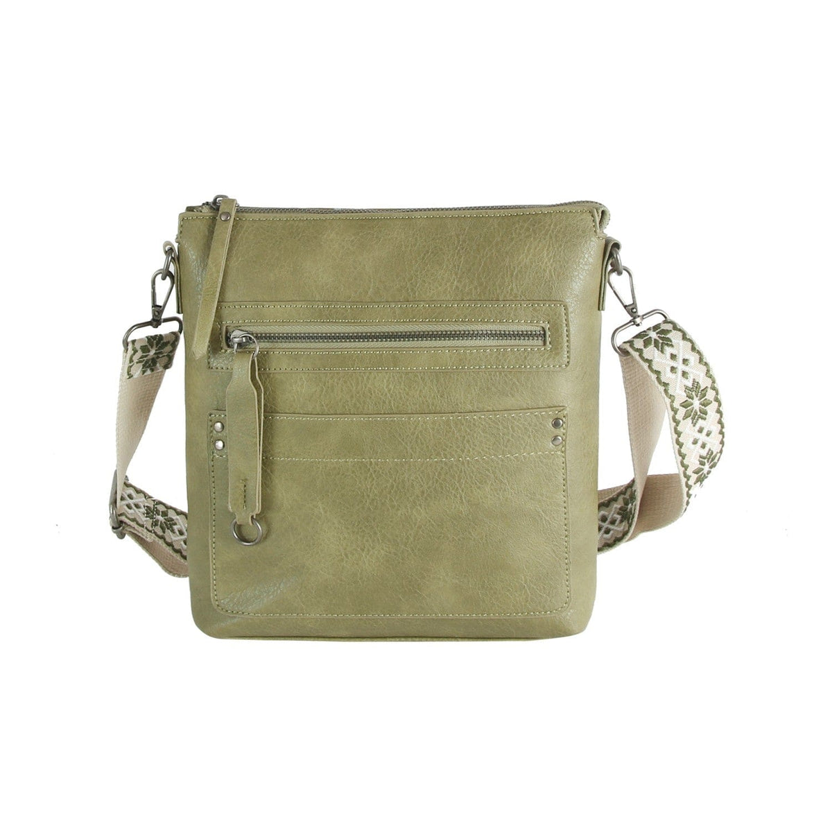 LQF054Z Marti Crossbody Bag With Guitar Strap - MiMi Wholesale