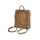 LSD186 - Z Lauren Front Zipper Convertible Backpack - MiMi Wholesale