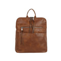 LSD186 - Z Lauren Front Zipper Convertible Backpack - MiMi Wholesale