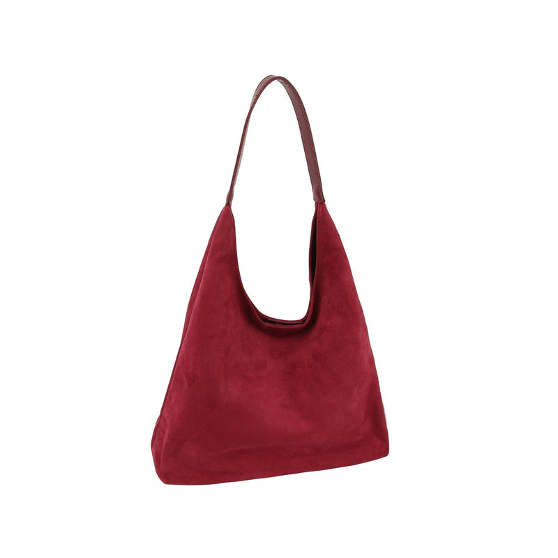 LWB026 Faux Suede 2 in 1 Hobo Bag - MiMi Wholesale