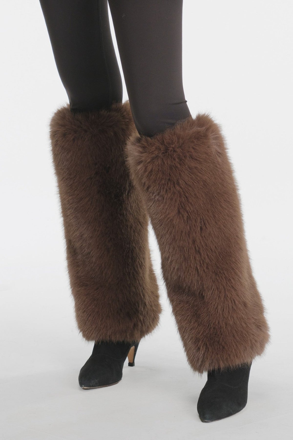 LWC0138 Faux Fur Leg Warmers - MiMi Wholesale