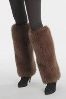 LWC0138 Faux Fur Leg Warmers - MiMi Wholesale