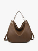 M2576 Carly Studded Hobo/Crossbody Bag - MiMi Wholesale