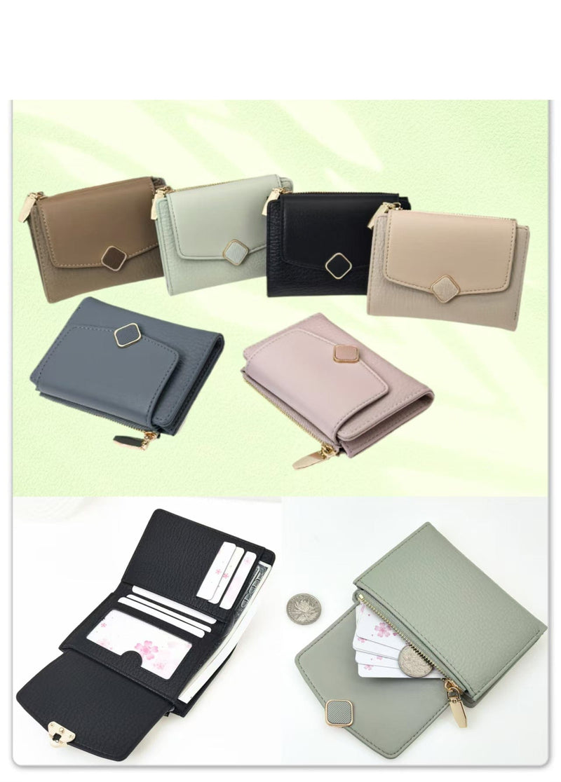 M6601 Linda Small Zip and Fold Wallet - MiMi Wholesale