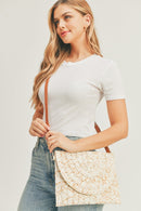 MB0184 Janie Straw Clutch/Crossbody - MiMi Wholesale