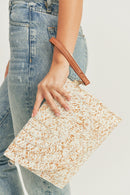 MB0184 Janie Straw Clutch/Crossbody - MiMi Wholesale
