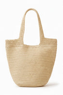 MB0339 Shannon Handmade Straw Tote Bag - MiMi Wholesale