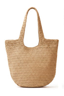 MB0339 Shannon Handmade Straw Tote Bag - MiMi Wholesale