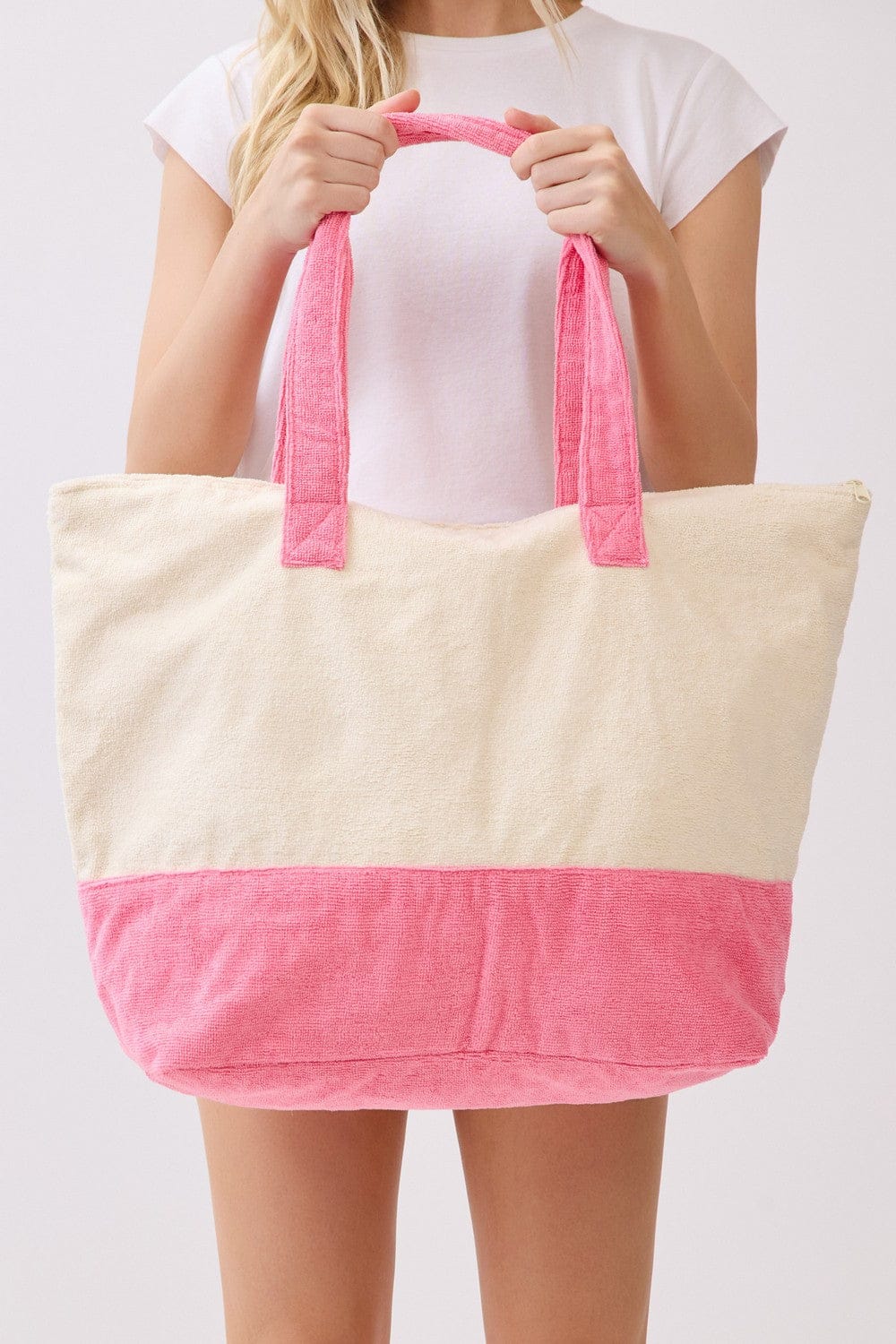 MB0345 Sunglasses Life Is Better At The Beach Terry Tote Bag - MiMi Wholesale