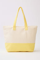 MB0349 Hello Summer Lemon Terry Beach Tote Bag - MiMi Wholesale