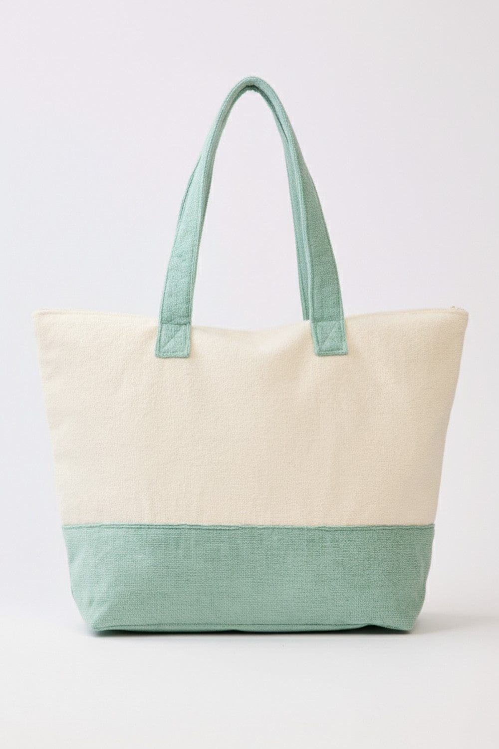 MB0350 Beach Bum Terry Tote Bag - MiMi Wholesale