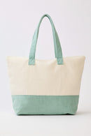 MB0350 Beach Bum Terry Tote Bag - MiMi Wholesale