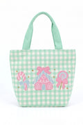 MB0385 Sweet Candy House Gingham Tote Bag - MiMi Wholesale