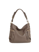 ME0041 Side Zip Pocket Tote Bag - MiMi Wholesale