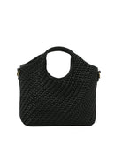 MEE0056 Anika Woven Tote/Crossbody Bag - MiMi Wholesale