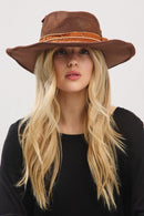 MH0242 Essie Vintage Shapeable Cowgirl/Fedora Hat - MiMi Wholesale