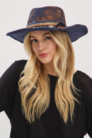 MH0247 Gracie Heritage Worn Shapable Cowboy/Fedora Hat - MiMi Wholesale