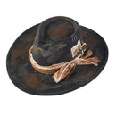 MH0259 Macy Vintage Shapeable Cowboy/Fedora Hat - MiMi Wholesale