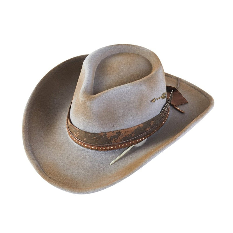 MH0271 Bailey Vintage Shapeable Cowboy/Fedora Hat - MiMi Wholesale