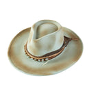 MH0273 Loretta Vintage Shapeable Cowboy/Fedora Hat - MiMi Wholesale