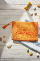 MP0326 Straw Summer Pouch - MiMi Wholesale