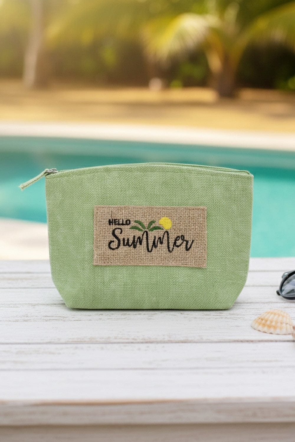 MP0340 Summer Patch Vintage Cosmetic Pouch - MiMi Wholesale