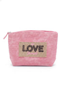 MP0340 Summer Patch Vintage Cosmetic Pouch - MiMi Wholesale