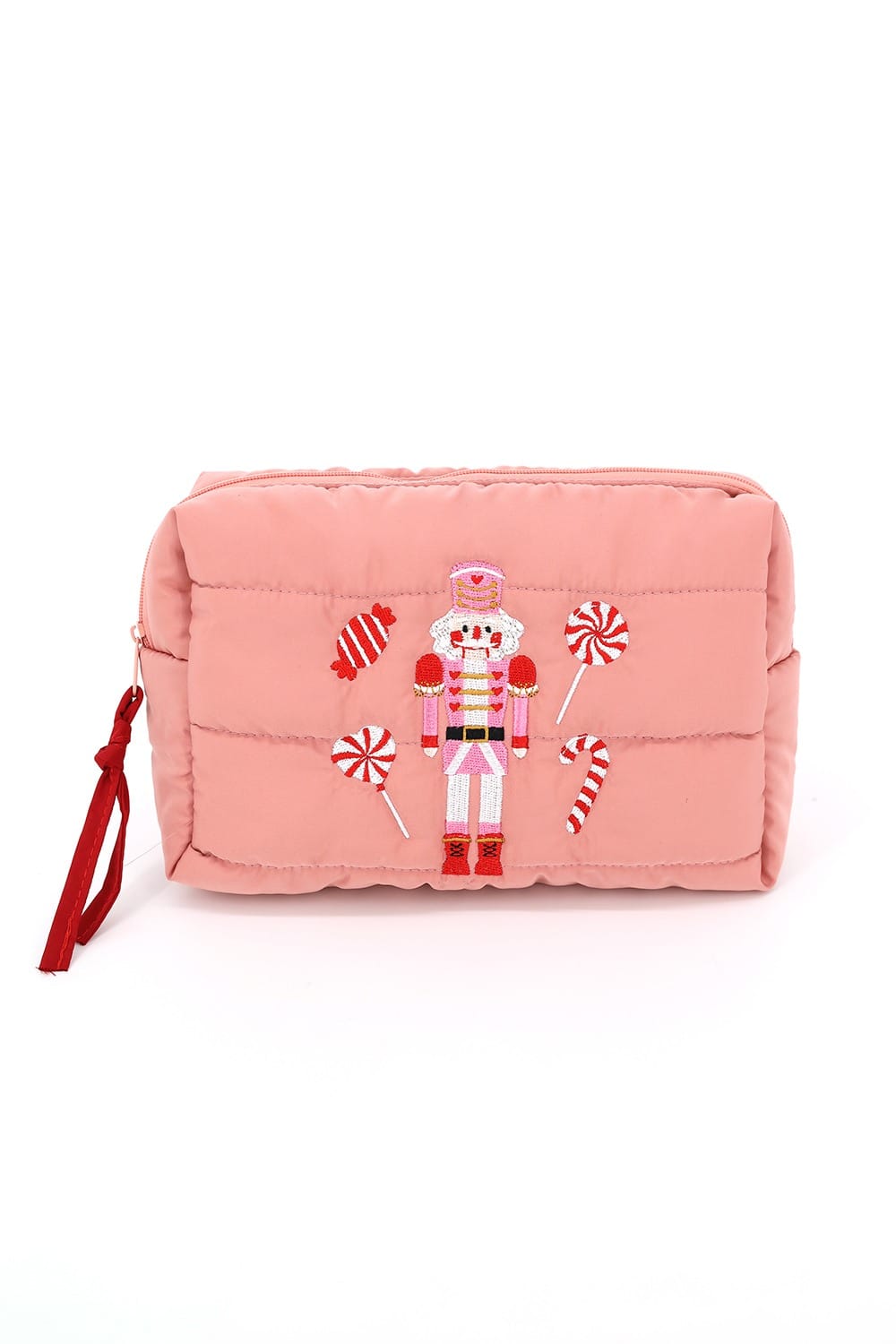 MP0371 Candy Nutcracker Quilted Puffer Pouch - MiMi Wholesale