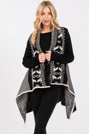 MS0402 Aztec Pattern Vest - MiMi Wholesale