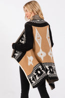 MS0402 Aztec Pattern Vest - MiMi Wholesale