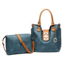 MY2513 Fashion Twist Lock 2-in-1 Satchel Bag - MiMi Wholesale