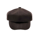 NCE0168 Vegan Leather Newsboy Cap - MiMi Wholesale