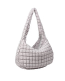 NQ129 Myra Quilted Puffer Hobo Shoulder Bag - MiMi Wholesale