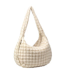 NQ129 Myra Quilted Puffer Hobo Shoulder Bag - MiMi Wholesale