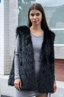 P6158 Terrian Faux Fur Vest - MiMi Wholesale